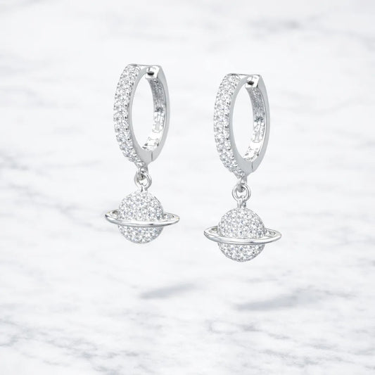 Argollas huggies saturno 12mm