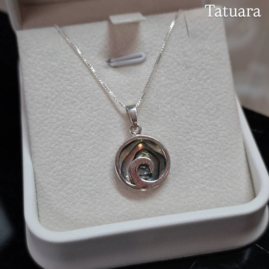 Collar ola abalon