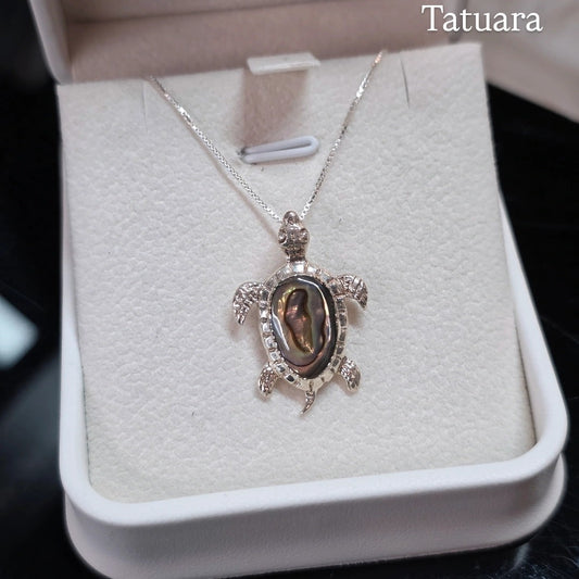 Collar tortuga abalon