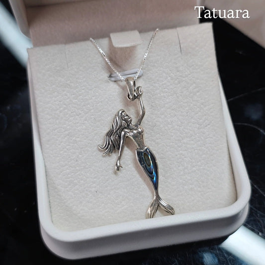 Collar sirena abalon