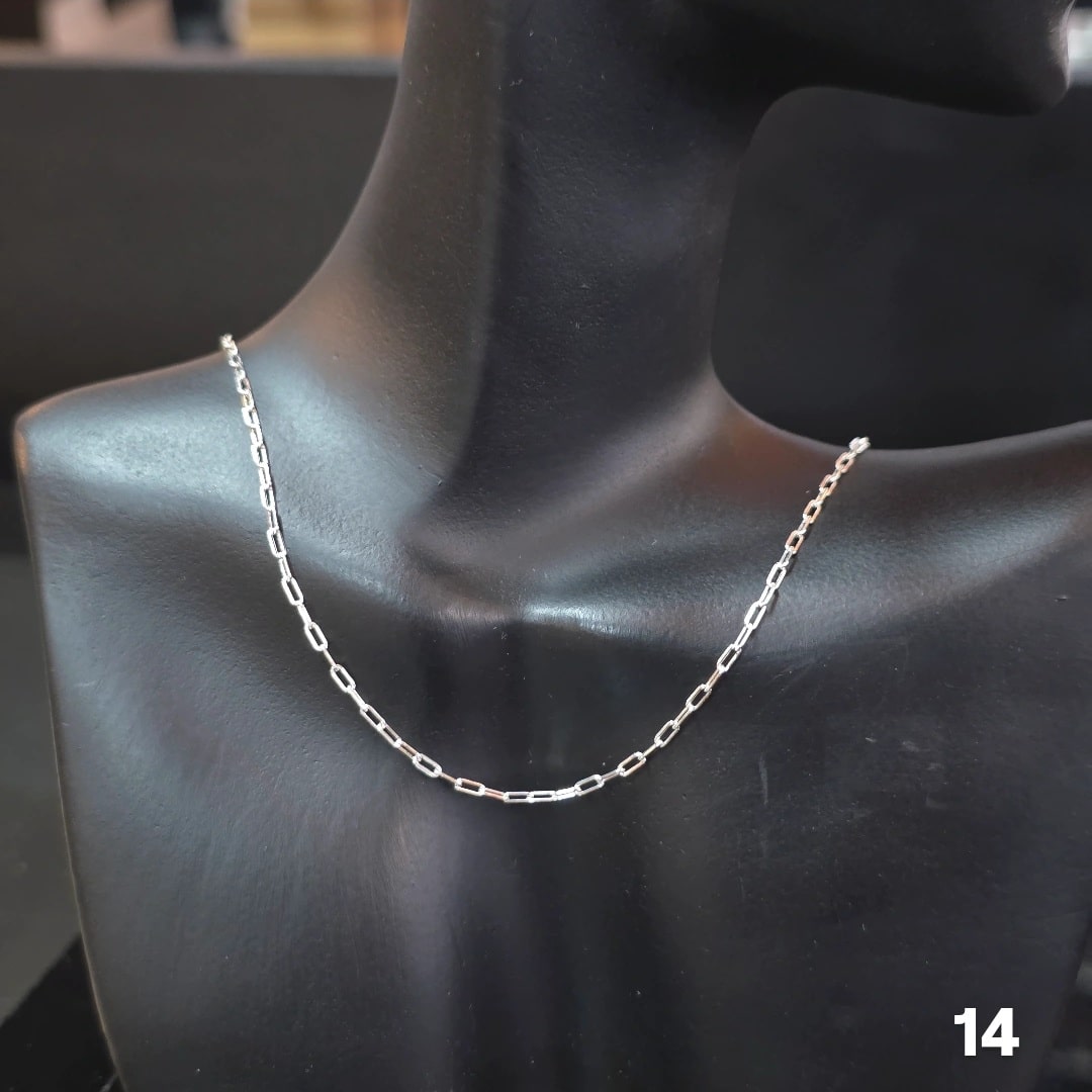 Cadena limada 40cm x 1,5mm grosor