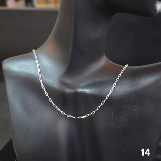 Cadena limada 40cm x 1,5mm grosor