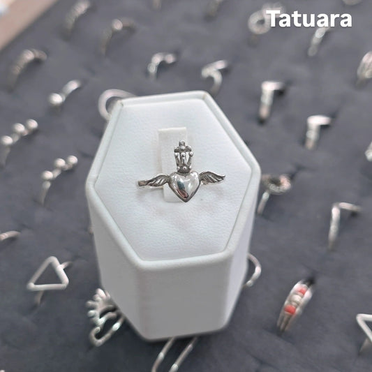 Anillo corazon detente