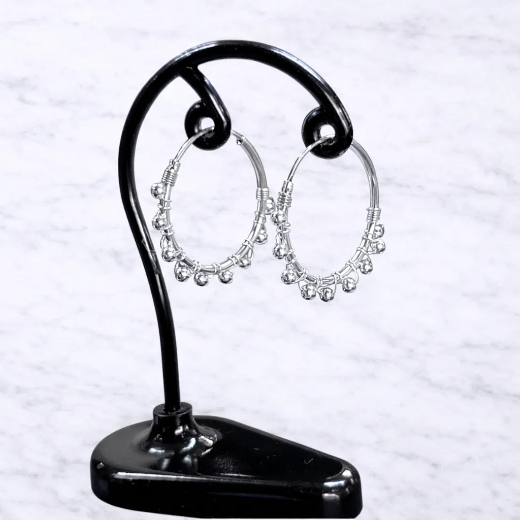 Argollas con esferas 20mm