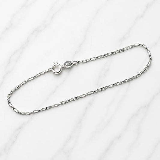 Pulsera eslabón cuadrado 1,2mm