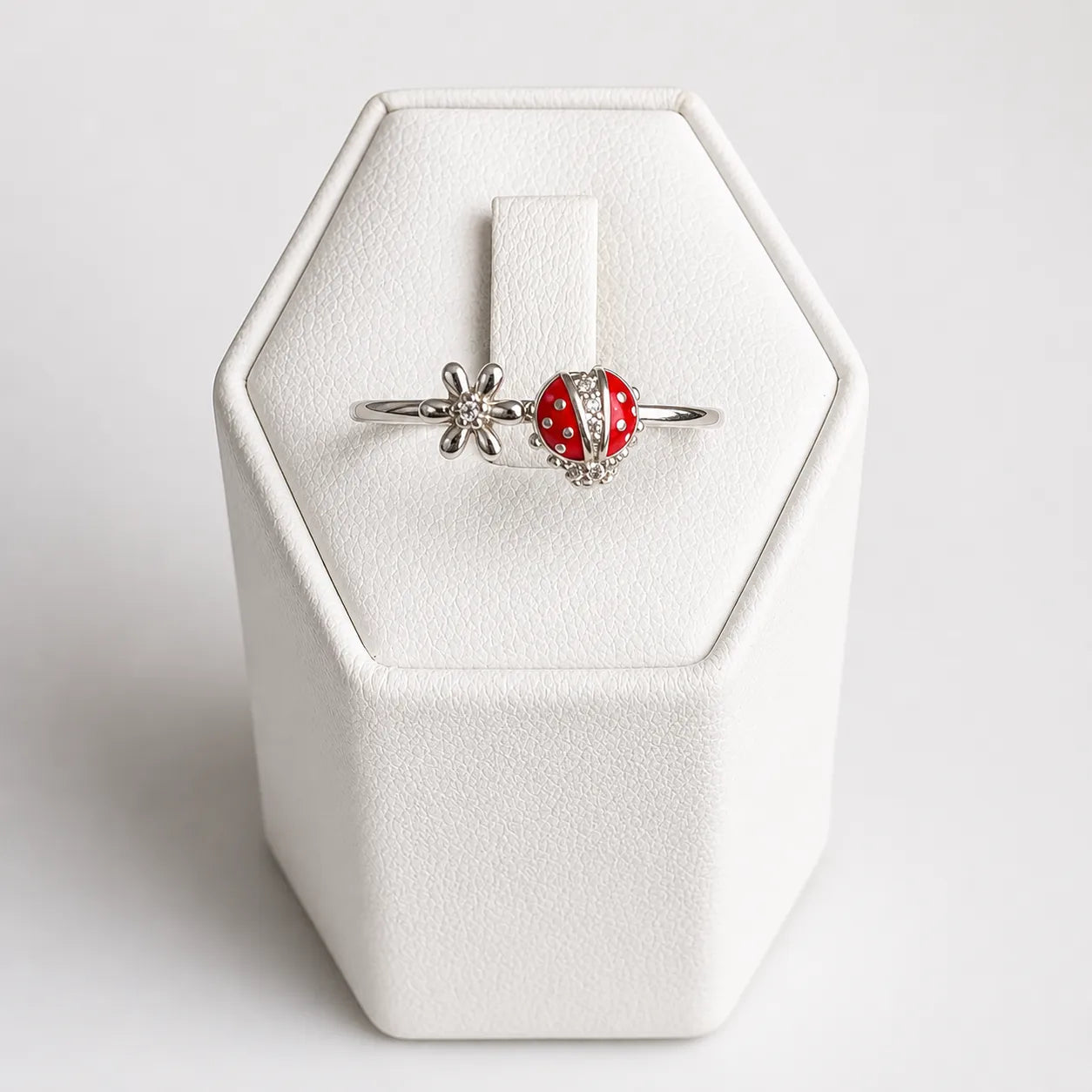 Anillo chinita y flor