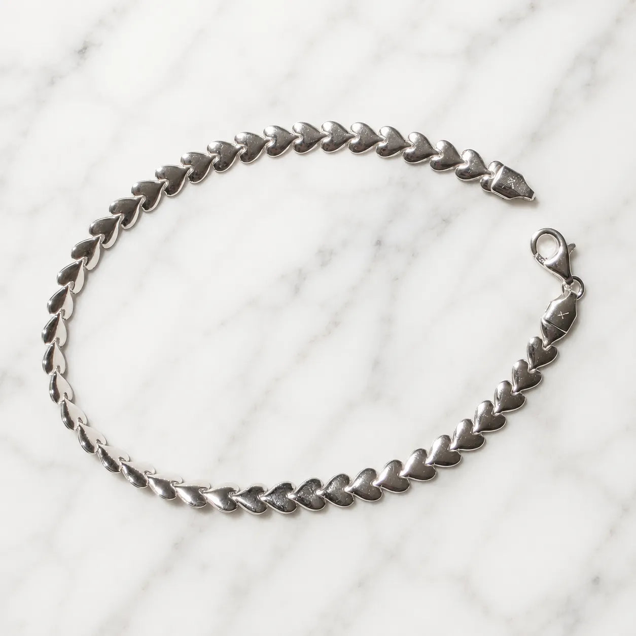 Pulsera corazones 4mm