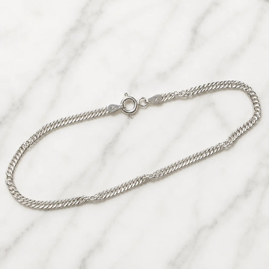 Pulsera semi singapur 3mm