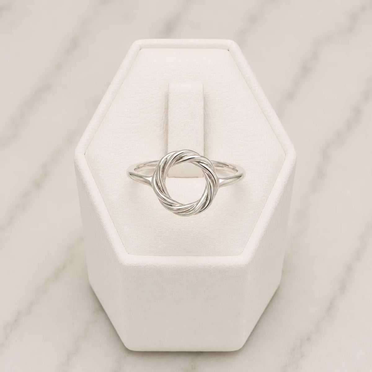 Anillo circulo entrelazado - 12