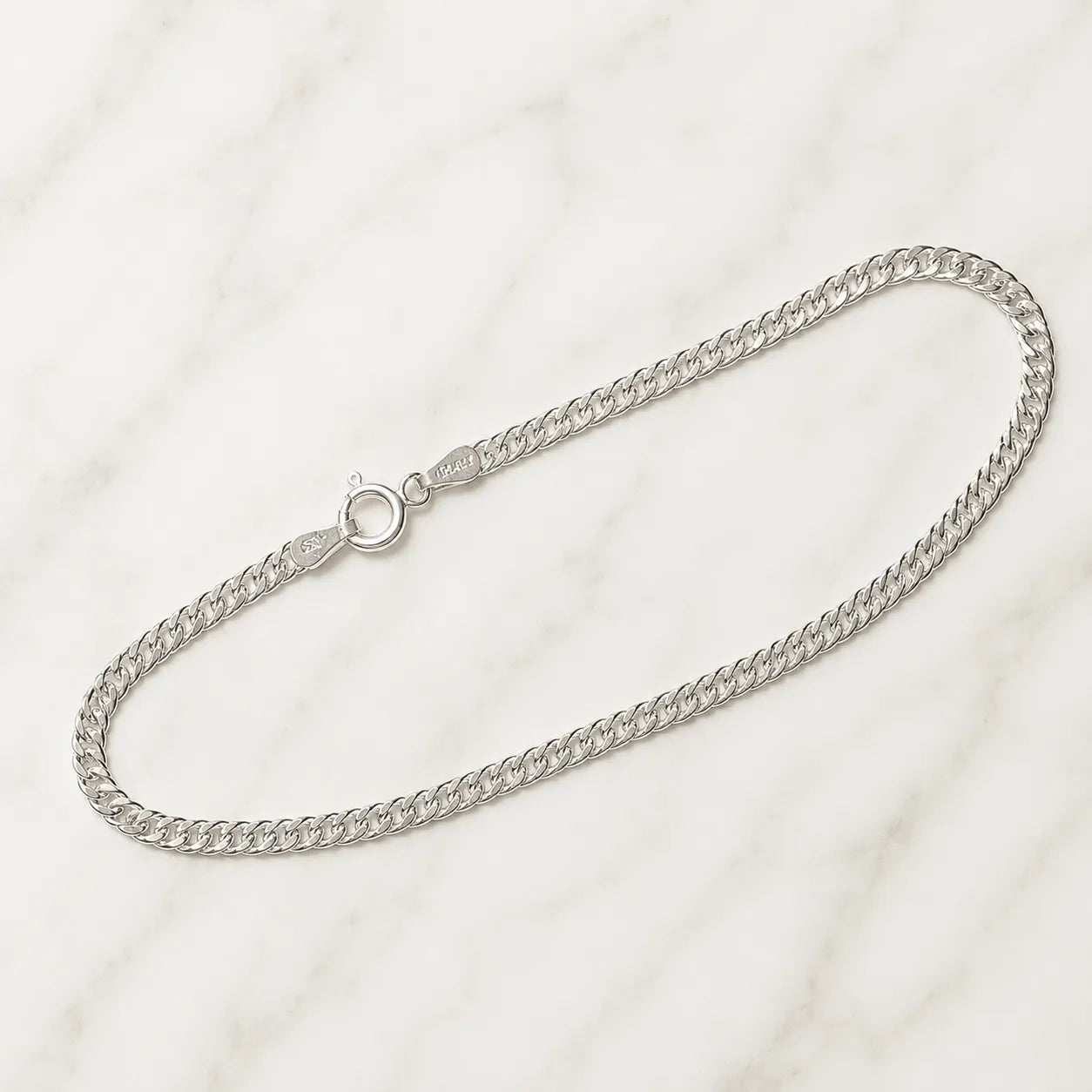Pulsera cubana slim 3mm