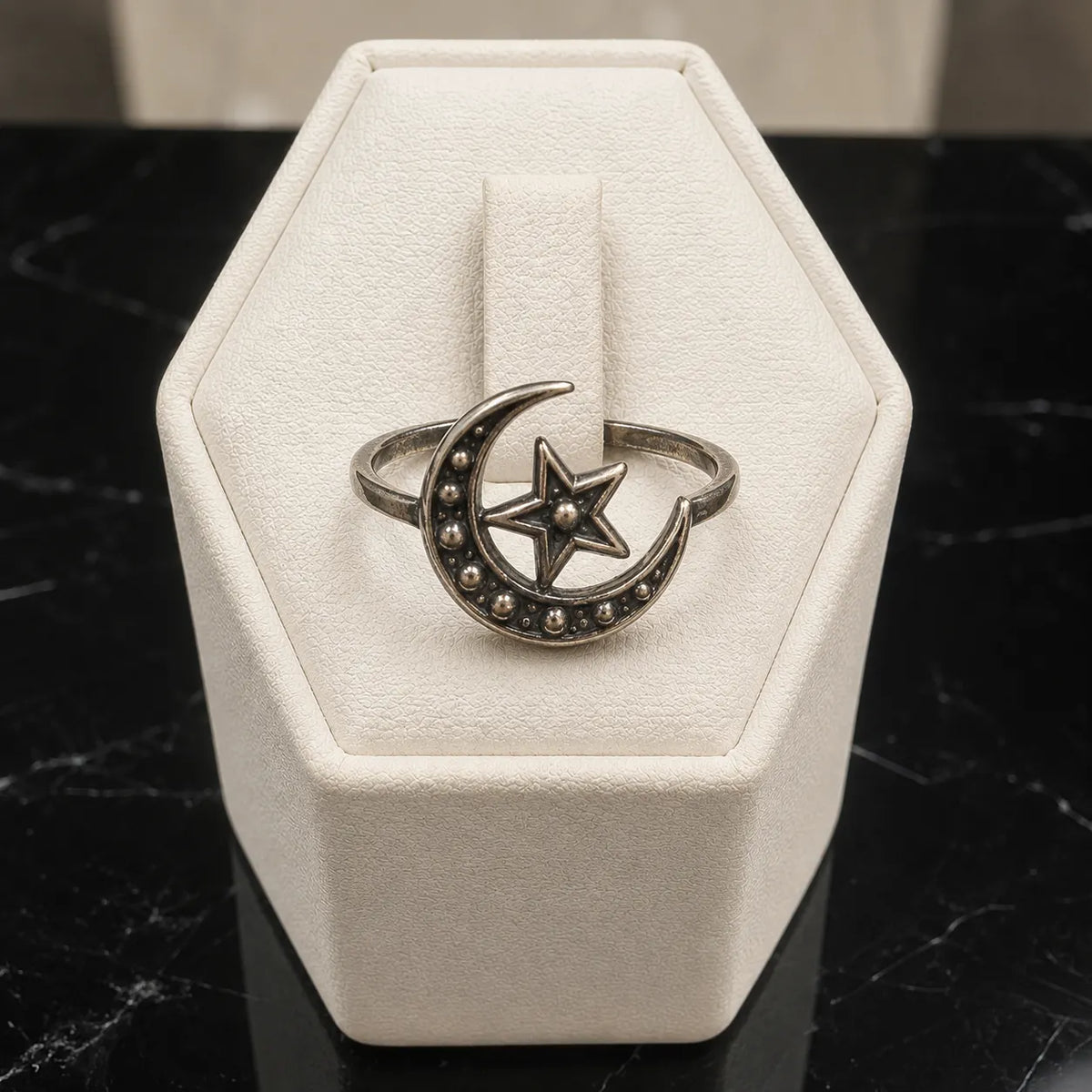 Anillo luna y estrella - 17
