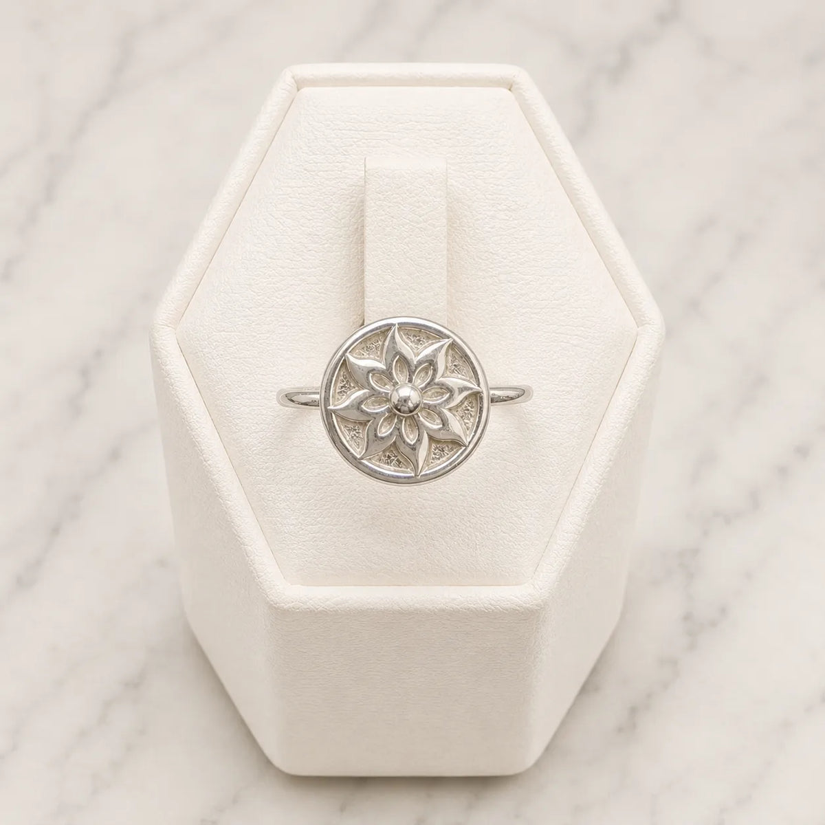 Anillo flor mandala - 13