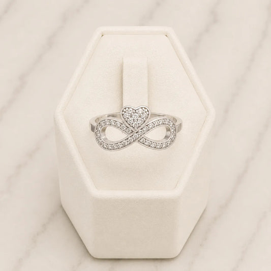 Anillo infinito microcircón