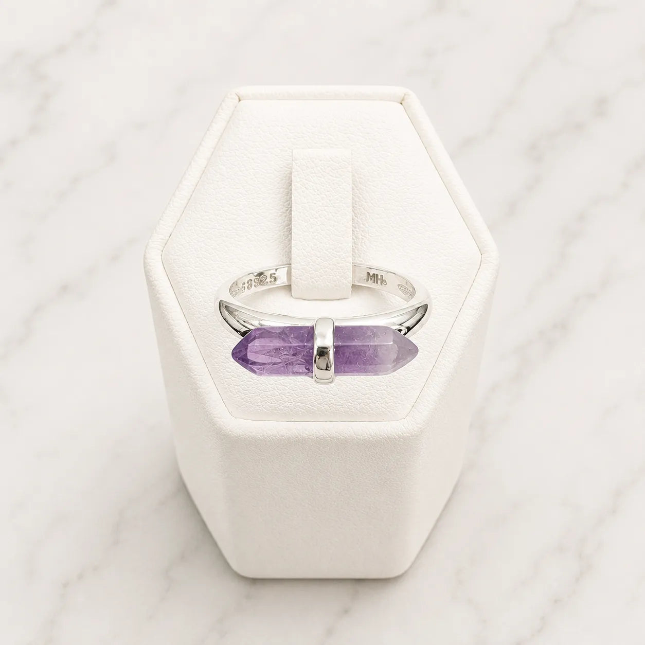 Anillo amatista