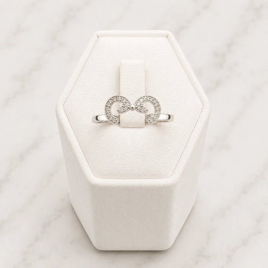 Anillo orejas coquette
