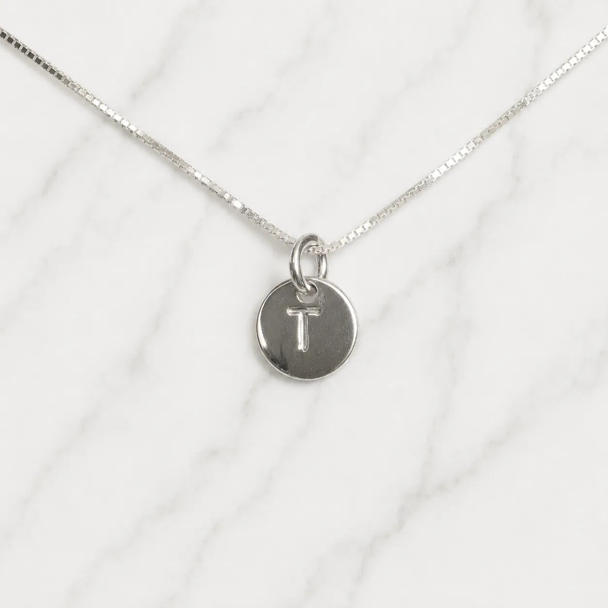 Collar placa letra T de 8mm