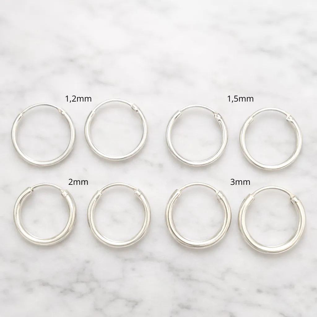 Aros argollas lisas 18mm