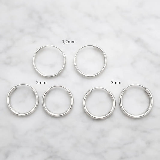 Aros argollas lisas 20mm