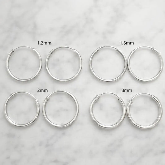 Aros argollas lisas 25mm