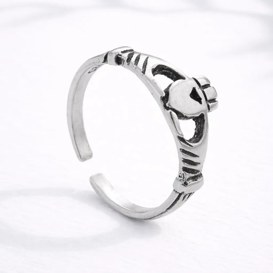 Anillo midi corazón detente