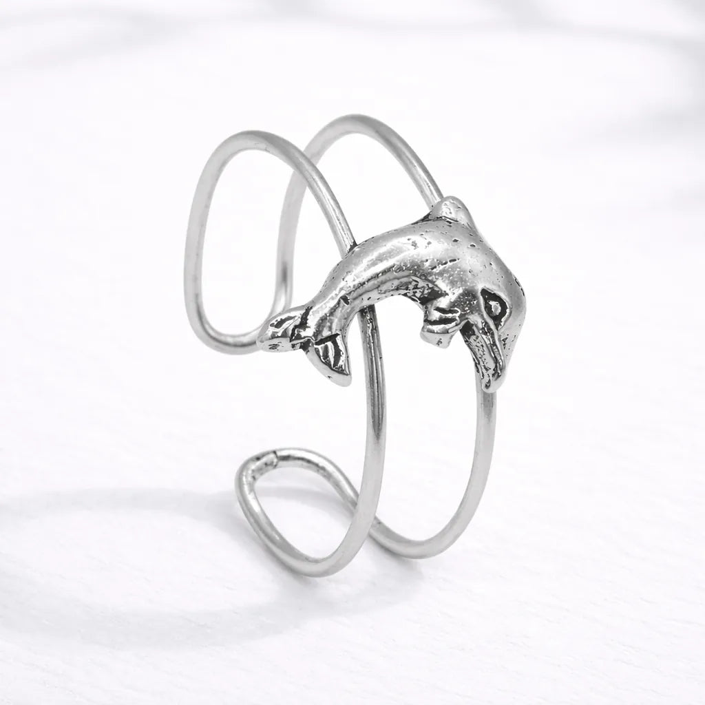 Anillo midi delfin