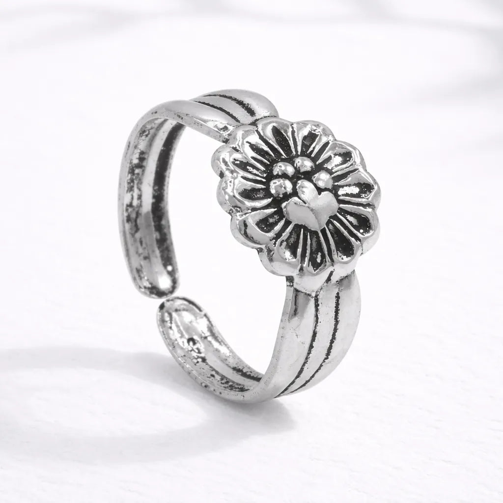 Anillo midi flor
