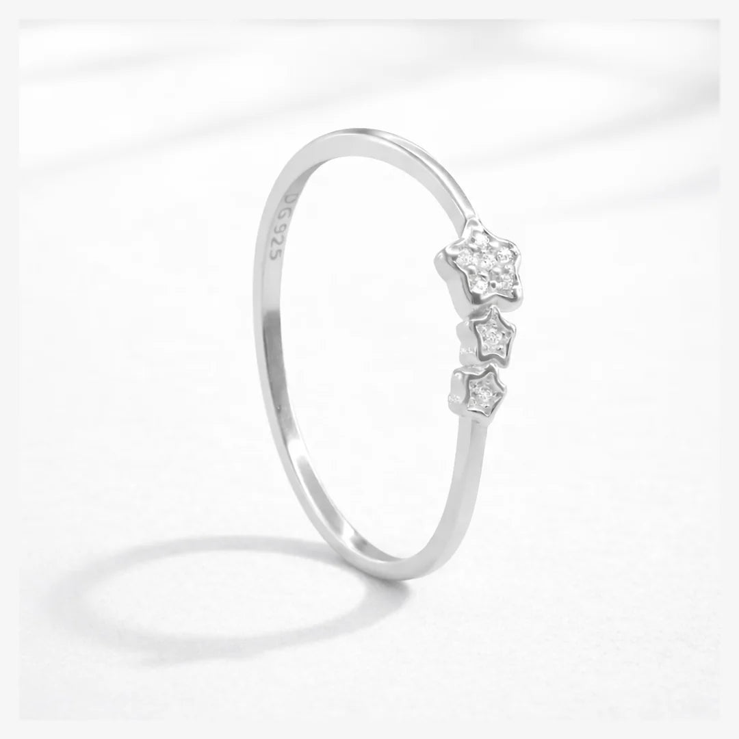 Anillo 3 estrellas - 15