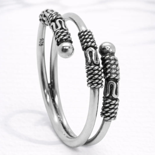 Anillo triple bali
