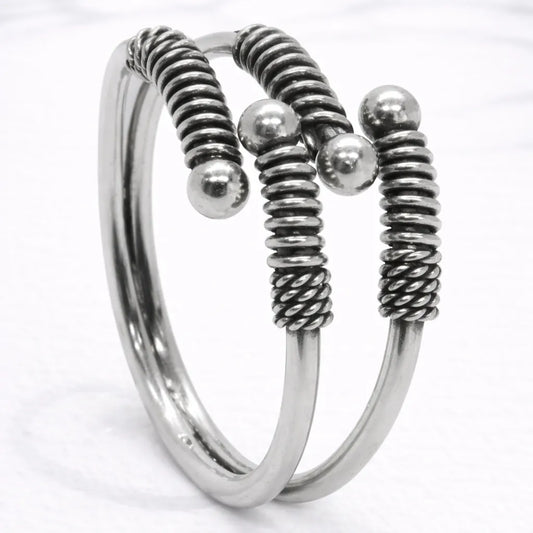 Anillo cuadruple bali