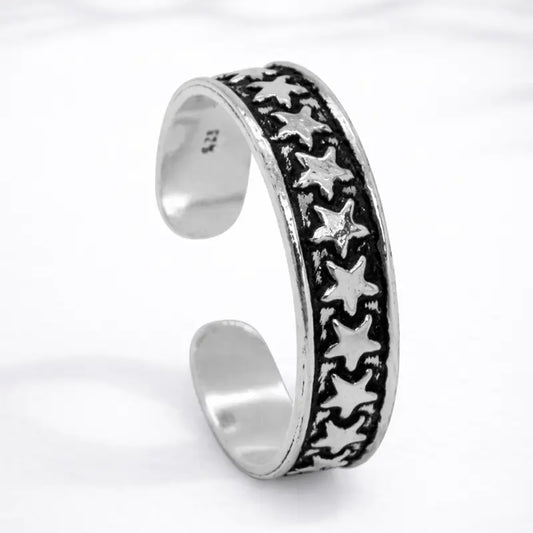 Anillo midi camino estrellas