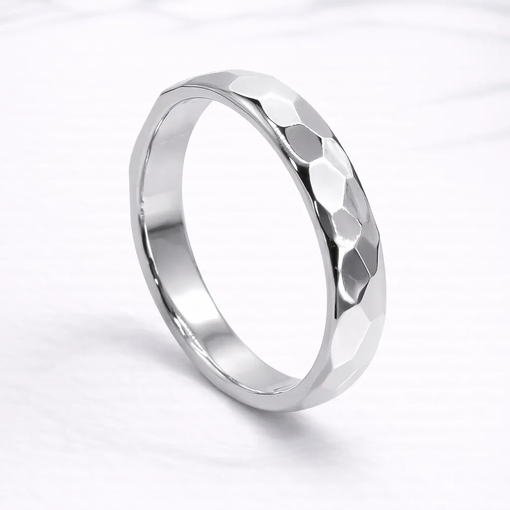 Anillo facetado - 17