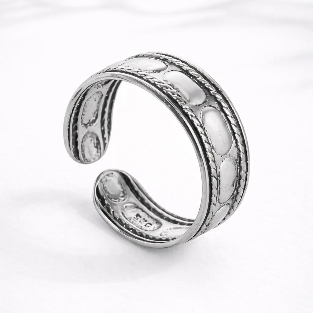 Anillo midi ovalado