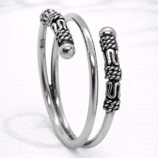 Anillo doble bali